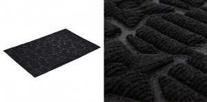 Коврик придверный Vortex Greek, влаговпитывающий, рельеф, 40х60см, высота ворса 0.4см, п/э, подложка резина, черный, 20102 (арт. 637335) купить в интернет-магазине ТОО Снабжающая компания от 3 871 T, а также и другие Придверные коврики на сайте dulat.kz оптом и в розницу