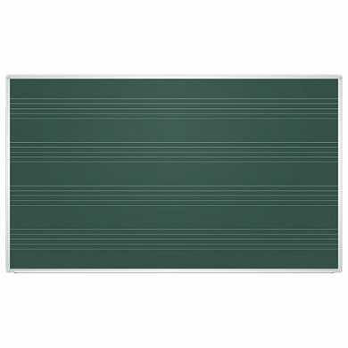Доска для мела магнитная, 85x100 см, зеленая, под ноты, алюминиевая рамка, EDUCATION "2х3", TKU8510P (арт. 236550) купить в интернет-магазине ТОО Снабжающая компания от 71 197 T, а также и другие Доски для письма меловые на сайте dulat.kz оптом и в розницу