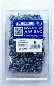 Саморез С Прессшайбой Со Сверлом 4,2*16 (300 Шт) Накрепко 201002 (арт. 416302) купить в интернет-магазине ТОО Снабжающая компания от 2 989 T, а также и другие Саморезы, шурупы на сайте dulat.kz оптом и в розницу