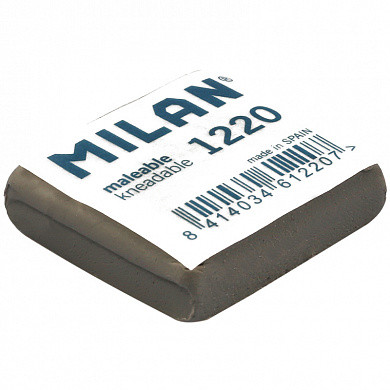Ластик-клячка Milan "Malleable 1220", невулканизированный каучук, 37*28*10мм (арт. CCM1220) купить в интернет-магазине ТОО Снабжающая компания от 735 T, а также и другие Ластики на сайте dulat.kz оптом и в розницу