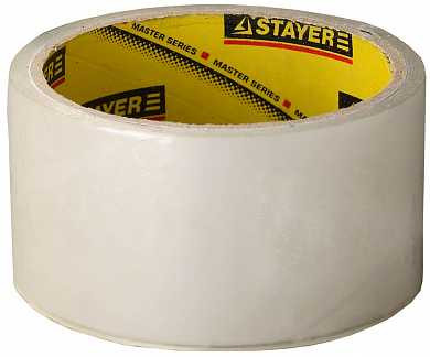 Клейкая лента, STAYER Master 1204-50, прозрачная, 48мм х 60м (арт. 1204-50) купить в интернет-магазине ТОО Снабжающая компания от 637 T, а также и другие Клейкие ленты и диспенсеры к ним на сайте dulat.kz оптом и в розницу