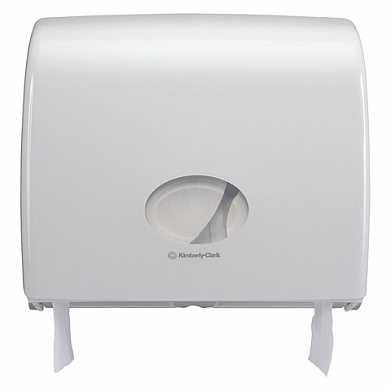 Диспенсер для туалетной бумаги KIMBERLY-CLARK Aquarius Миди Jumbo, белый, бумага 126126, АРТ. 6991 (арт. 601543)