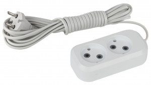ЭРА удлинитель ШВВП 2x0.75 2 роз. 3м 6A (корпус ABS-пластик) UX-2-3m 2998 (арт. 650640) купить в интернет-магазине ТОО Снабжающая компания от 1 568 T, а также и другие Сетевые удлинители на сайте dulat.kz оптом и в розницу