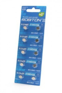 Э/п Robiton STANDARD R-AG1-0-BL10 AG1 (0% Hg) BL10 (арт. 626105) купить в интернет-магазине ТОО Снабжающая компания от 49 T, а также и другие Батарейки для часов на сайте dulat.kz оптом и в розницу