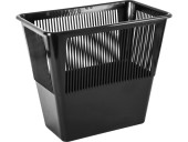 КОРЗИНА Д/БУМАГ - 12Л. ЧЕРНАЯ ПРЯМОУГОЛЬНАЯ