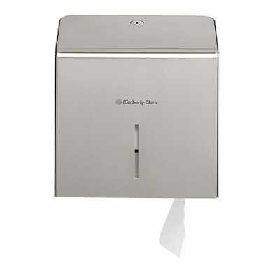 Диспенсер для туалетной бумаги KIMBERLY-CLARK, Мини Jumbo, нержавеющая сталь, бумага 126127, АРТ. 8974 (арт. 601685)