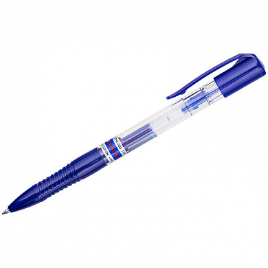 Ручка гелевая автоматическая Crown "Auto Jell" синяя, 0,7мм AJ-3000N (арт. AJ-3000N) купить в интернет-магазине ТОО Снабжающая компания от 441 T, а также и другие Ручки класса "СТАНДАРТ" на сайте dulat.kz оптом и в розницу