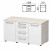 Ящики тумбы-креденции "Старк", КОМПЛЕКТ, белый, 402783-290 (арт. 640910) купить в интернет-магазине ТОО Снабжающая компания от 86 534 T, а также и другие Мебель для руководителей "Старк" на сайте dulat.kz оптом и в розницу